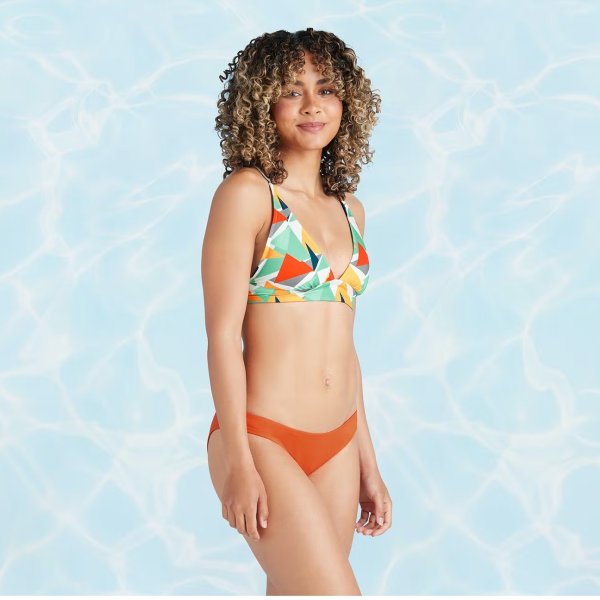 Swim Plunge Bikini Top