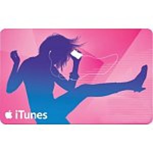 $50 iTunes礼卡