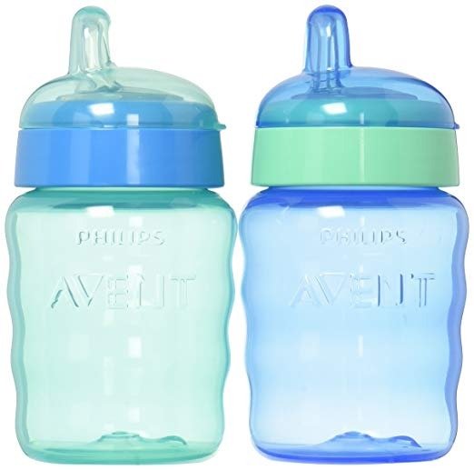My Easy Sippy Cup, 9 Ounce, Blue/Green, Stage 2 (Colors May Vary)