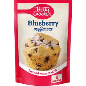 Betty Crocker 蓝莓松饼粉 6.5盎司 9包