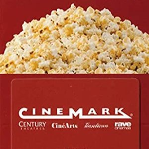 闪购：Amazon Cinemark电影院礼卡促销 随时结束