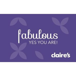 $50 Claire's Gift Card