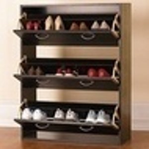 Three-Tier Shoe Cabinet