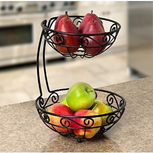 Spectrum Diversified Scroll Fruit Stand