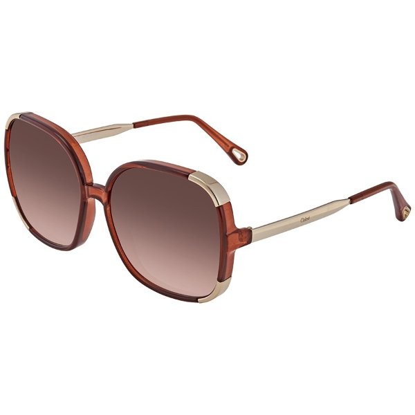Myrte Brown Gradient Ladies Sunglasses CE719SD21060