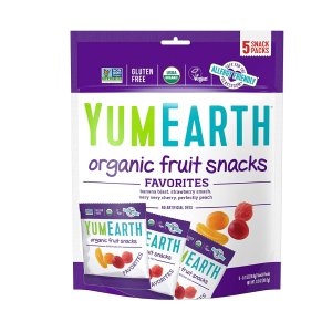 YumEarth 天然有机水果糖混合口味 3.5oz 5包
