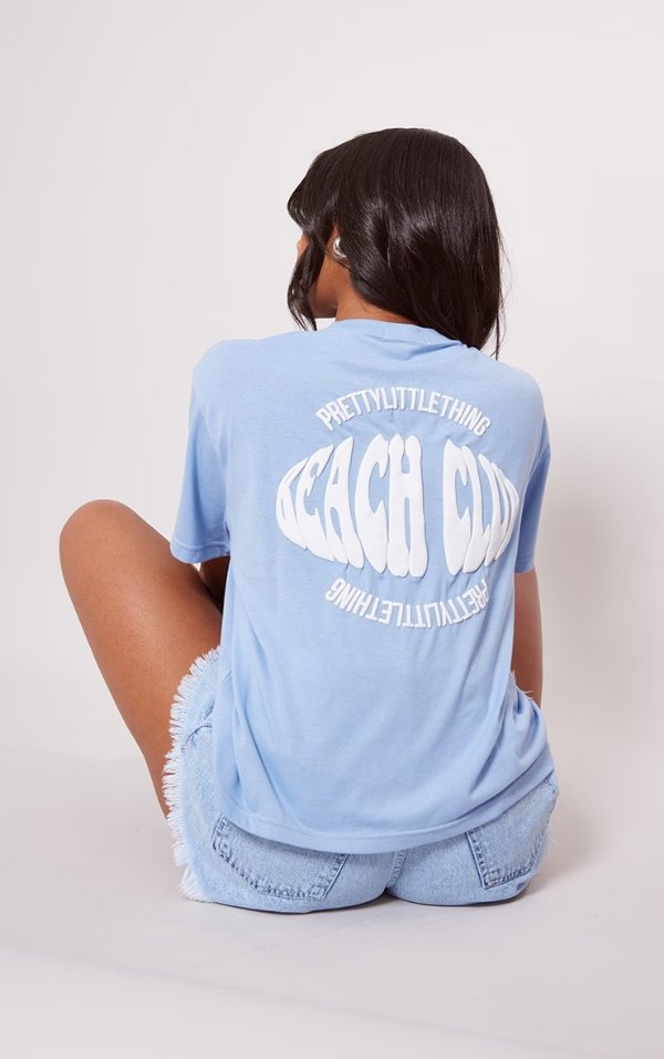 Baby Blue Beach Club T恤