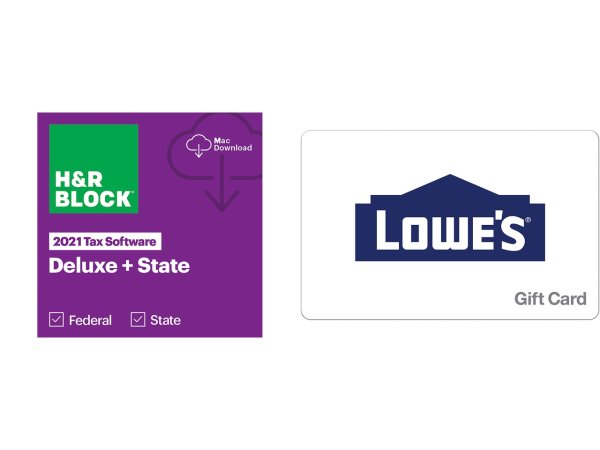 2021 Deluxe + State - PC/Mac - Download - Bundle only and Lowe's $15 Gift Card (Email Delivery)