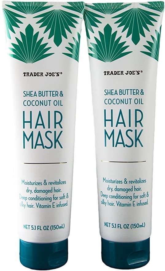 Shea Butter and Coconut Oil Hair Mask (2 Pack)