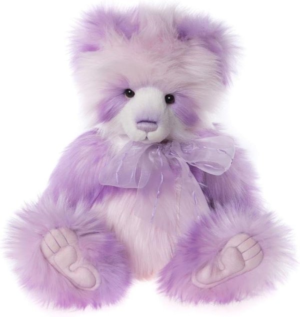 Charlie Bears 紫色查理熊