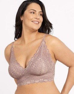 Maidenform Lightly Lined Convertible Lace Bralette