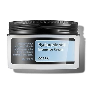 Hyaluronic Acid Moisturizing Cream, Long-lasting Hydration, Rich Moisturizer for Sensitive Skin 3.53 oz / 100g, Korean Skin Care, Animal Testing Free, Parabens Free