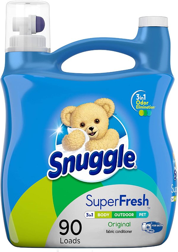 Snuggle Plus Super Fresh Liquid Fabric Softener