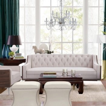 Inspired Home Charles Tufted Sofa