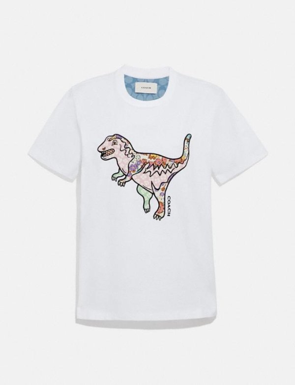Patchwork Rexy T-Shirt in Organic Cotton