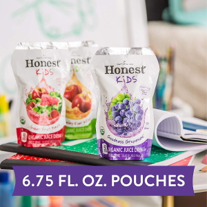 HONEST Kids 有机葡萄汁 32袋装$11.36+包邮
