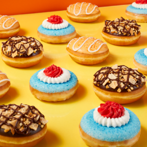 Krispy Kreme 冰淇淋系列甜甜圈限时上新