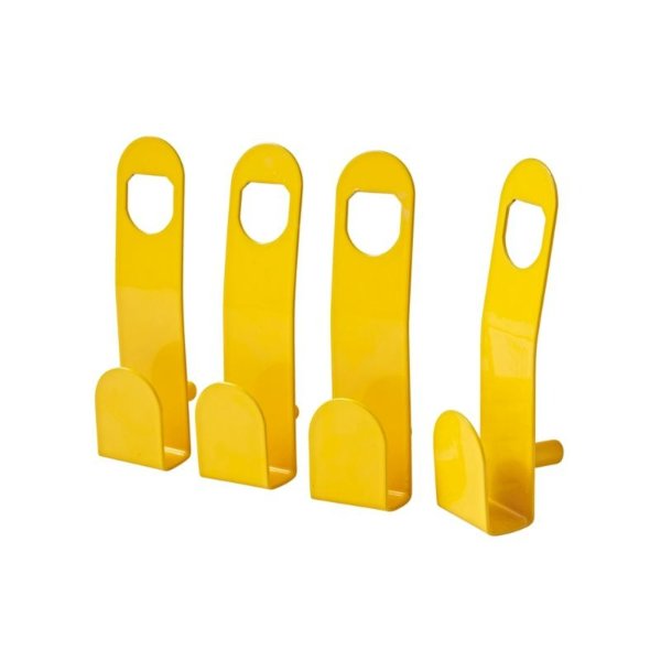 Beaumont Yellow Hooks, Set of 4 + Reviews | Crate & Kids