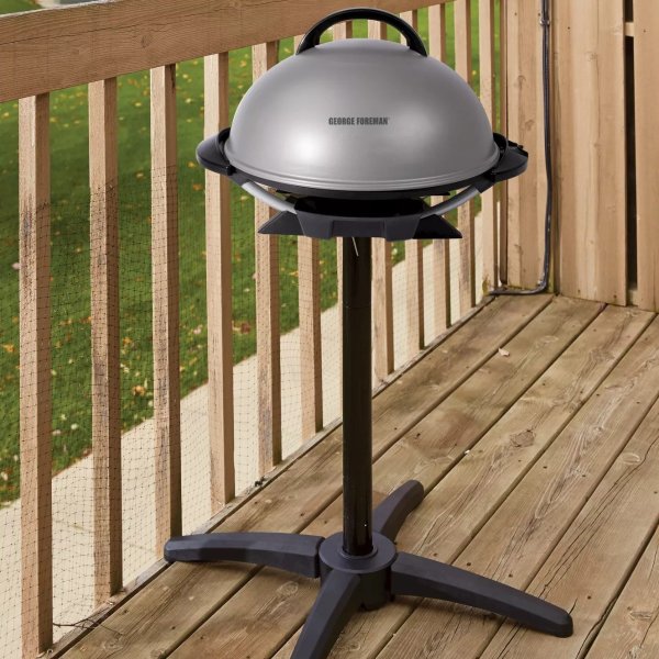 George Foreman 15 Serving Indoor/Outdoor Electric Grill
