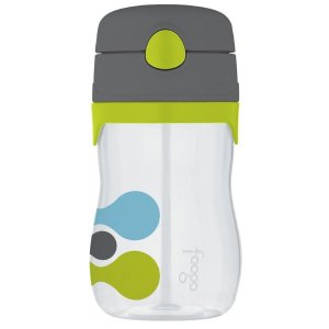 Thermos FOOGO Phases Straw Bottle, 11 Ounce