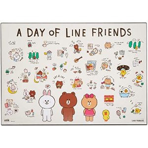 Line Friends桌垫  34 x 49 cm