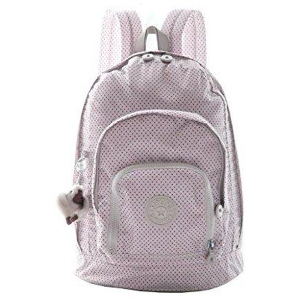 Harper Print Ladies Medium Fantastic Dot Pink Nylon Travel Backpack BP-4078