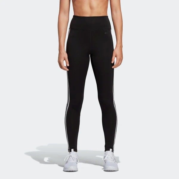 Design 2 Move 3-Stripes High-Rise Long Tights