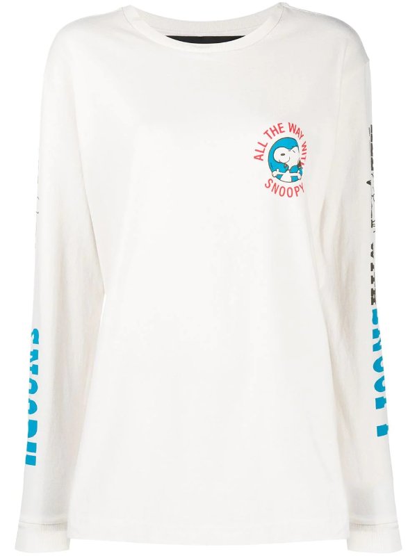 x Peanuts Snoopy long-sleeved top