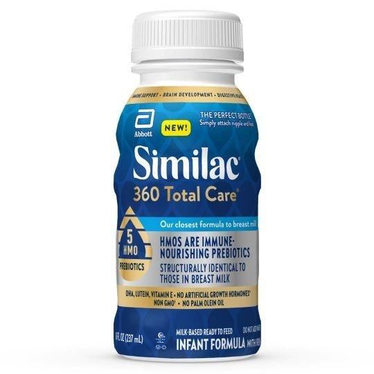 Similac® 360 Total Care® RTF 婴儿液体奶 8 fl oz*24