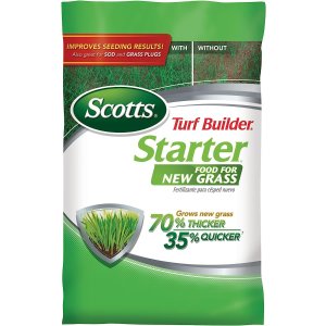 Scotts Turf Builder Starter Fertilizer for New Grass 5,000 sq. ft., 15 lbs.