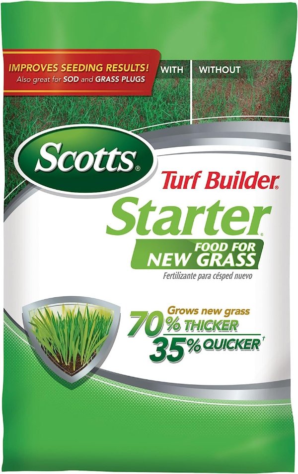 Turf Builder Starter Fertilizer for New Grass 5,000 sq. ft., 15 lbs.