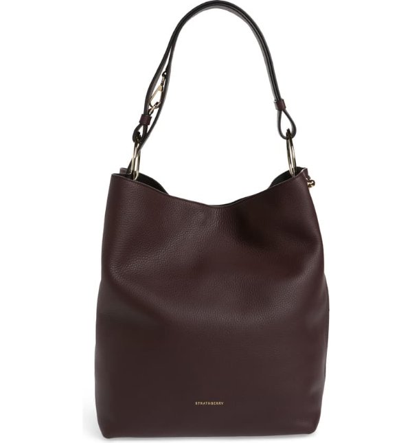 Lana Leather Bucket Bag
