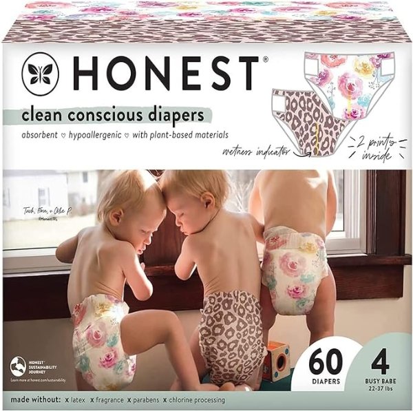 Honest Company 纸尿裤4号60片