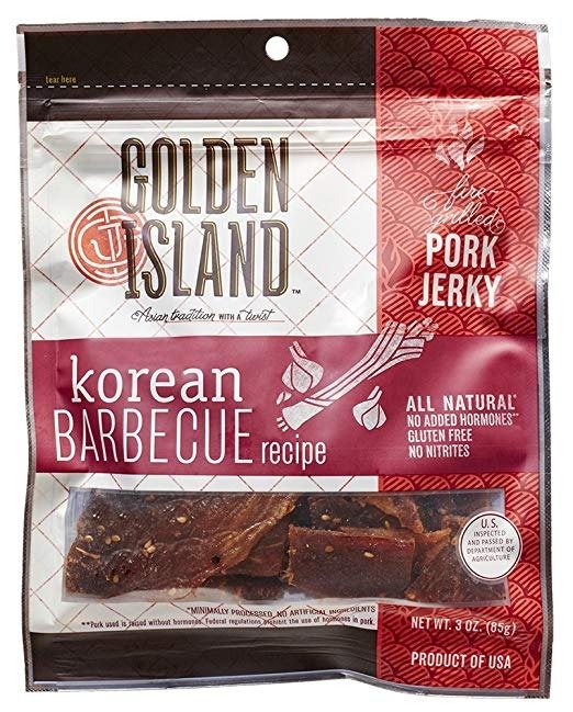 Korean BBQ Pork Jerky, 3 Ounce