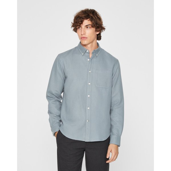 Solid Doubleface Long Sleeve Shirt