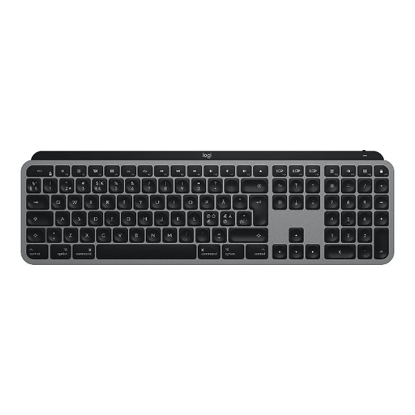 MX Keys for Mac Wireless Keyboard, Space Gray (920-009552)