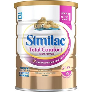 SimilacTotal Comfort Infant Formula, Imported, Easy-to-Digest Baby Formula Powder, Non-GMO, 820 g (28.9 oz) Can