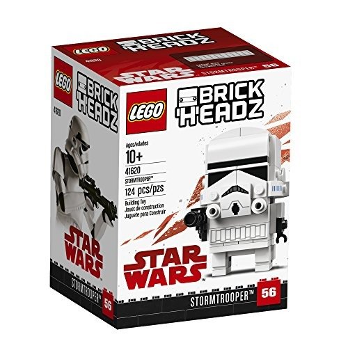 BrickHeadz Stormtrooper 41620 Building Kit (124 Piece), Multicolor