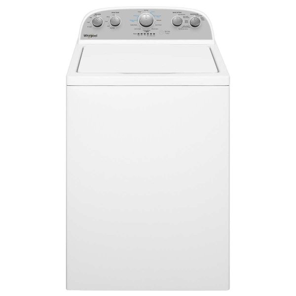 3.8 cu. ft. Top Load Washer with Soaking Cycles in White