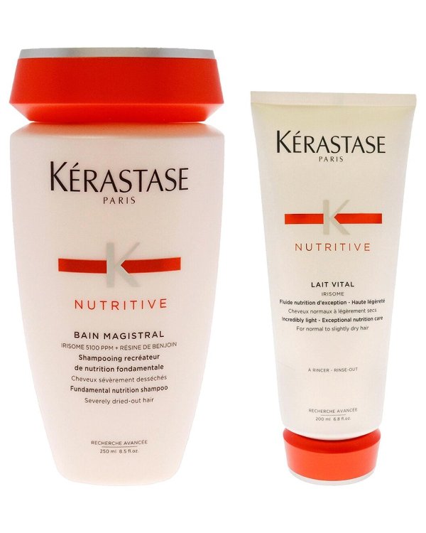 Unisex Nutritive Bain Magistral Shampoo and Conditioner