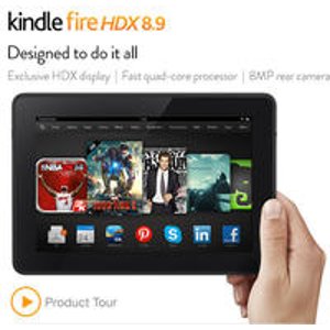 Kindle Fire HDX 32GB 8.9寸平板电脑/电子阅读器 (With Special Offers)