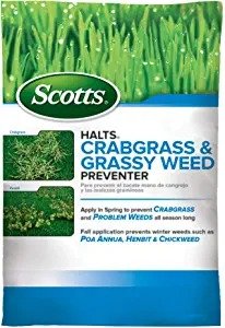 49915 Crabgrass, Pre Emergent Control for Lawns, Halts Crabgrass & Grassy Weed Preventer, 10,000 sq ft,
