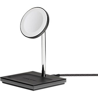 Snap Magnetic 2-In-1 Wireless Charging Stand - Black