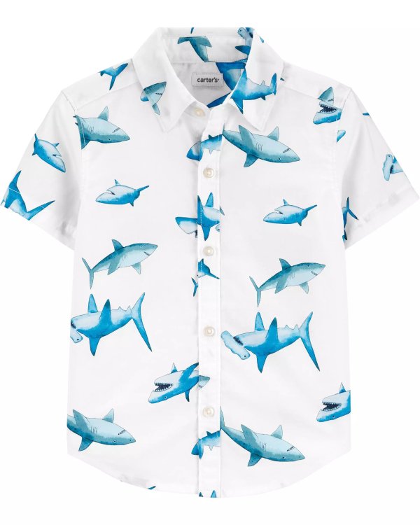 Shark Button-Front ShirtShark Button-Front Shirt