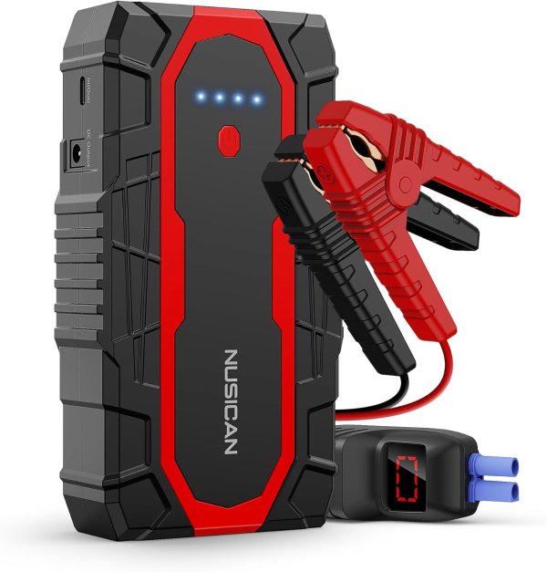 Nusican 1500A Portable Battery Charger Jump Starter