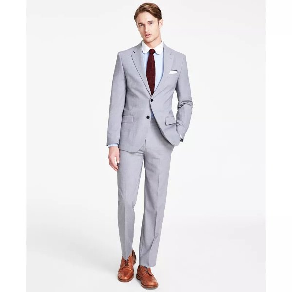Men's Modern-Fit Bi-Stretch Suit