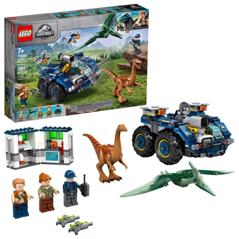LegoJurassic World Gallimimus and Pteranodon Breakout 75940 Fun Dinosaur Toy for Kids (391 Pieces)