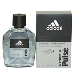 ADIDAS Dynamic Pulse Aftershave for Men, 3.4 Ounce (1 Count) Fresh, Athletic Scent Aftershave, Notes of Cedar and Peppermint