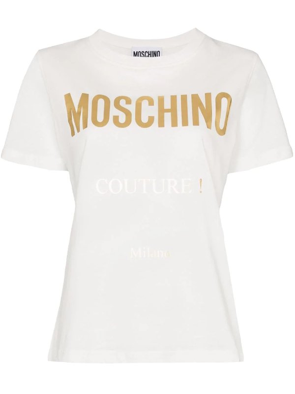 Couture logo print T-shirt