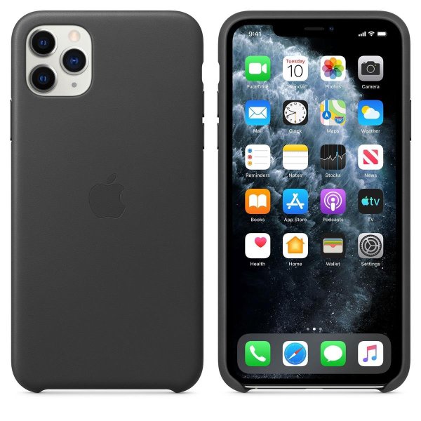 官方 iPhone 11 Pro Max 皮质手机壳